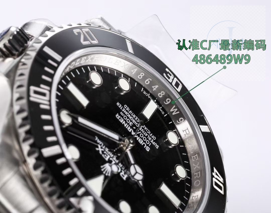 Rolex Submariner 41mm Black 124060 No-Date - 상세 이미지