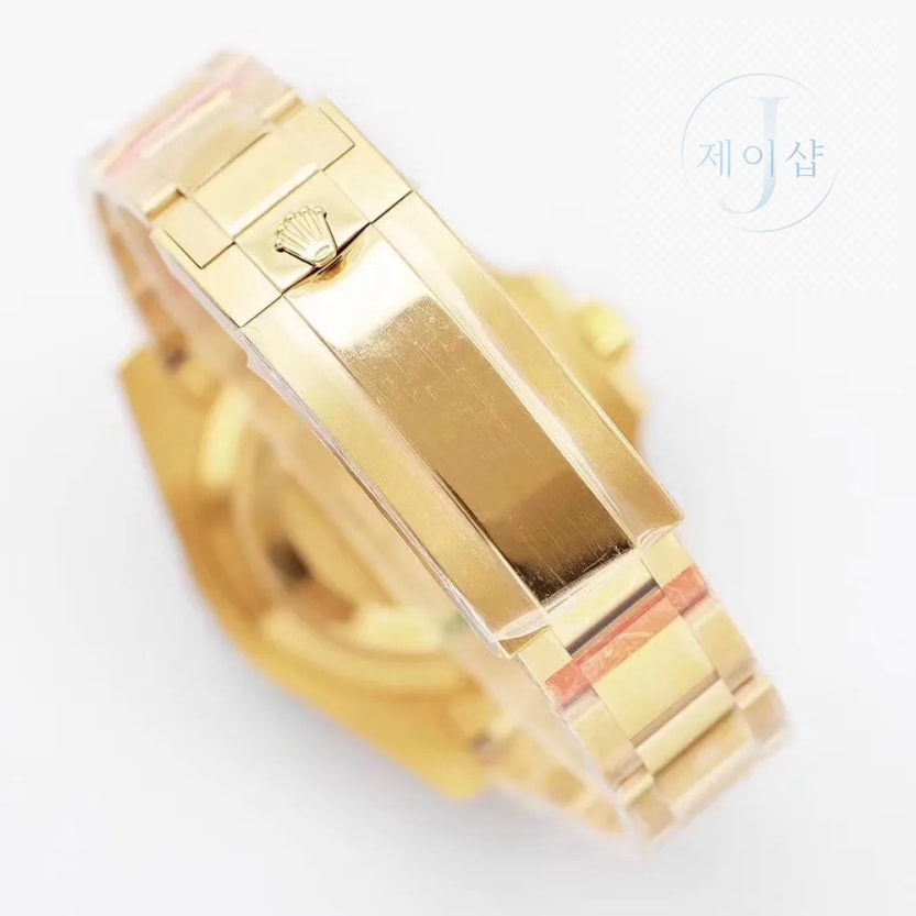 롤렉스 서브마리너 블랙 18K 올골드 - 상세 이미지