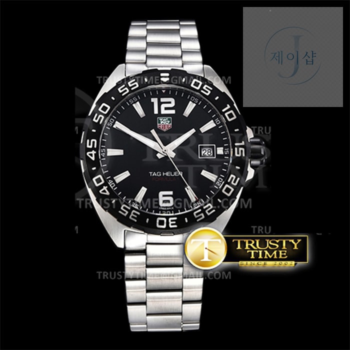 XT공장 포뮬러1 블랙다이얼 쿼츠 Tag Heuer Formula 1 SS_SS Black XTF Swiss Qtz