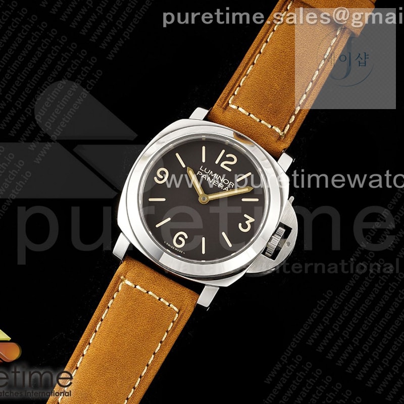 HW공장 파네라이 루미노르 PAM390 블랙다이얼 브라운스트랩 PAM390 N HWF 1_1 Best Edition Brown Dial on Brown Leather Strap A6497