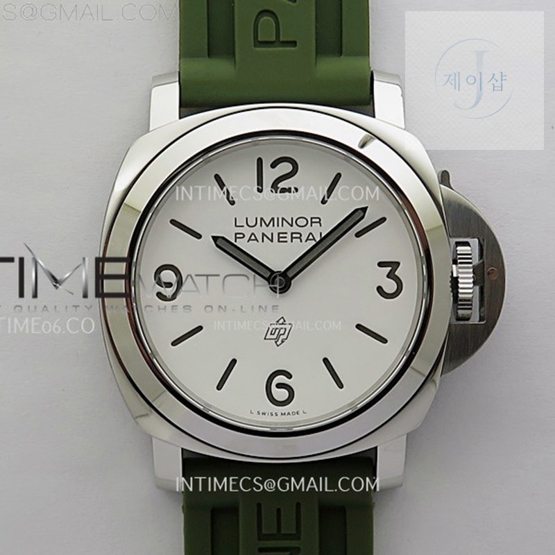 TT공장 파네라이 PAM1113 화이트다이얼 그린러버스트랩 PAM1113 W TTF 1_1 Best Edition White Dial on Green Rubber Strap A6497