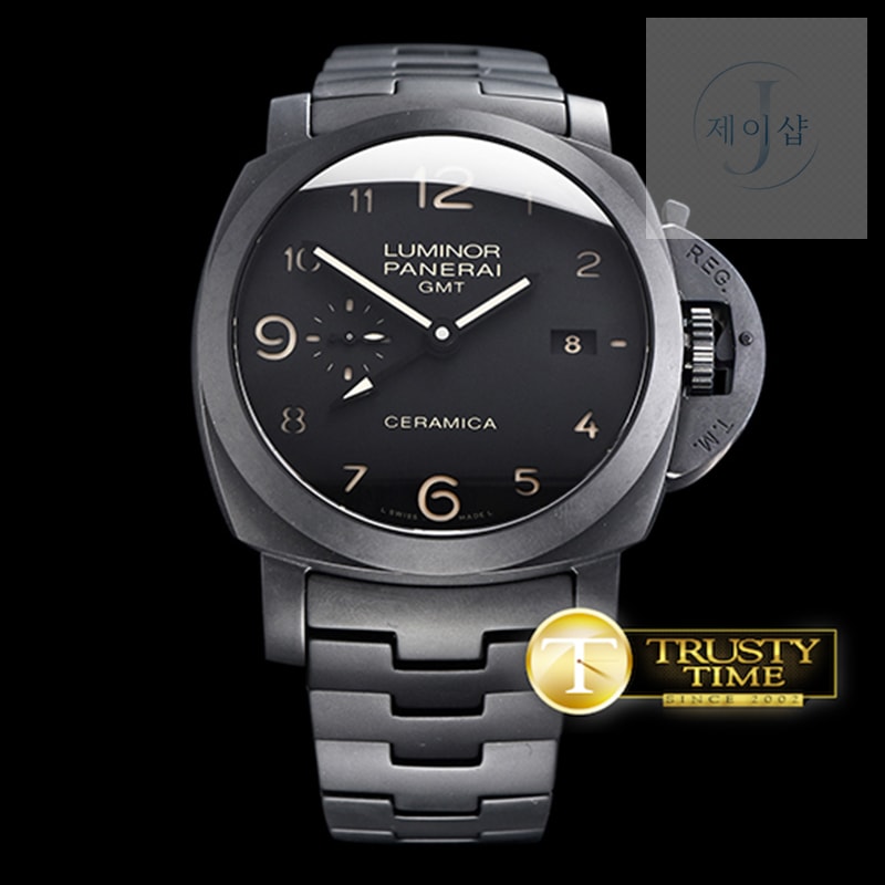 VS공장 파네라이 PAM438 투토네로 루미노르 풀세라믹 블랙다이얼 PAM438 Lum. Tuttonero 1950 GMT CR_CR Blk VSF V2 P9001