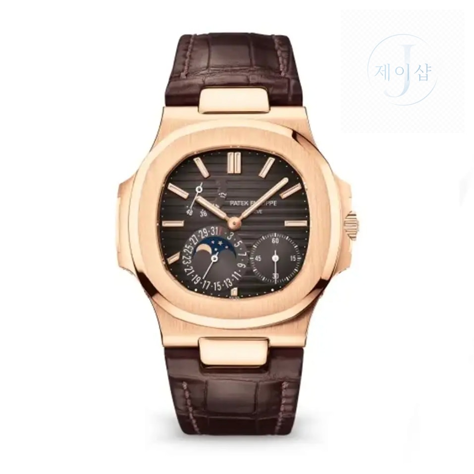 파텍필립 Nautilus Moon Phase Rose Gold 5712R-001