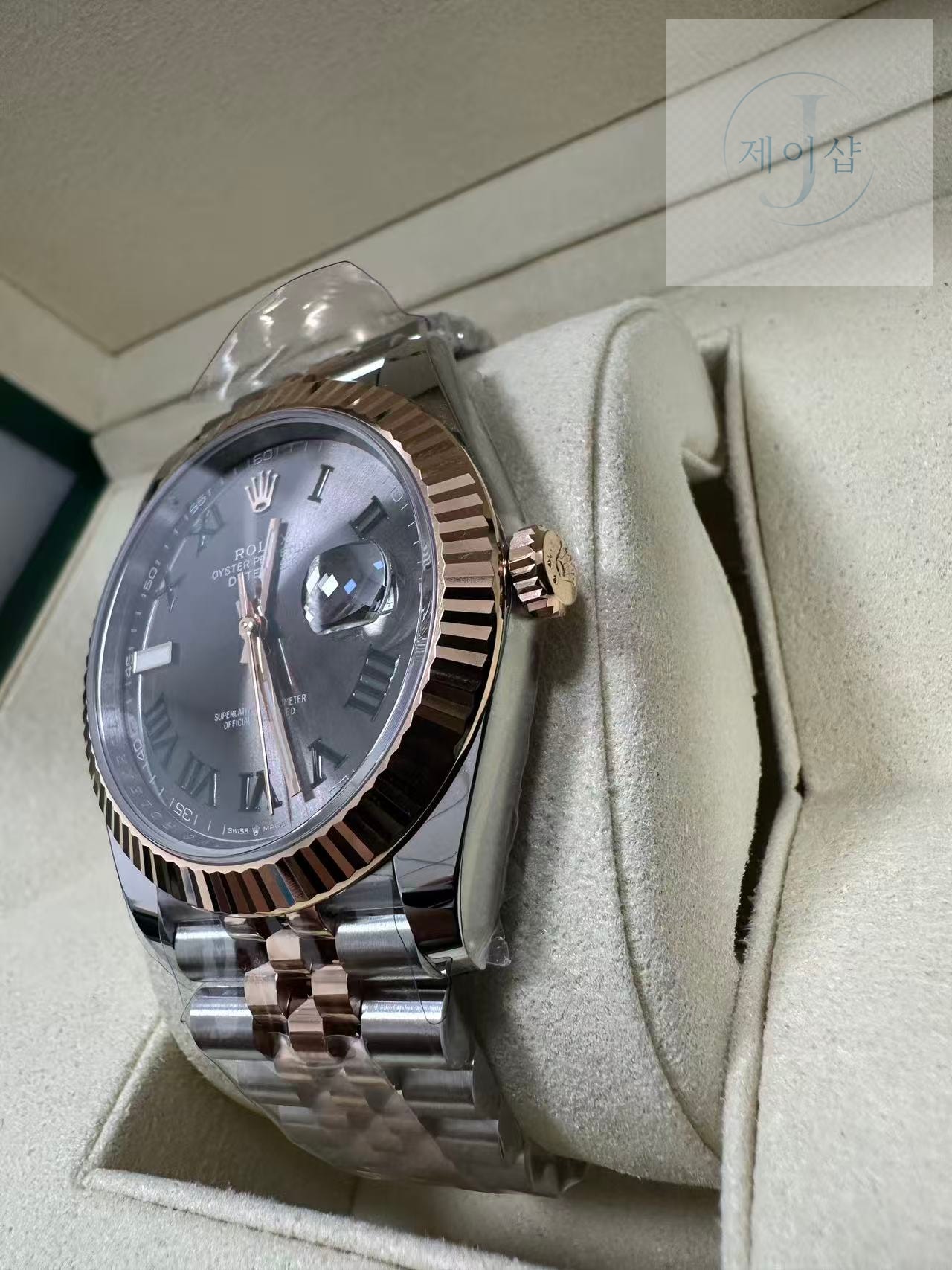 롤렉스 데이저스트 41mm 윔블던 콤비 126331 3번 이미지