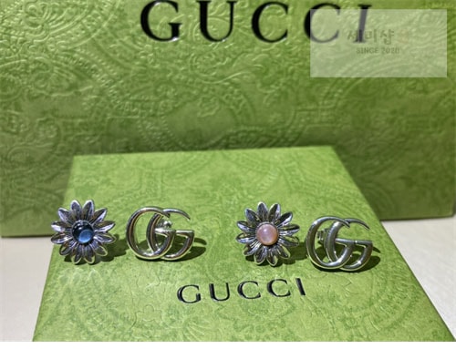 Gucci 구찌더블 G 플라워 스터드 귀걸이 레플리카 2번 이미지 - 악세사리 | 세미샵 레플리카 사이트