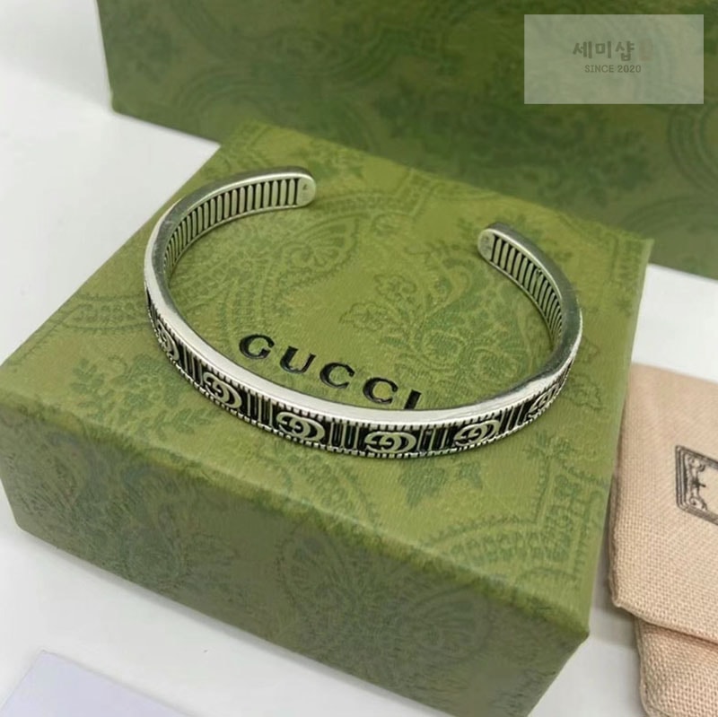Gucci 구찌 더블 G 실버 팔찌 악세사리 1번 이미지