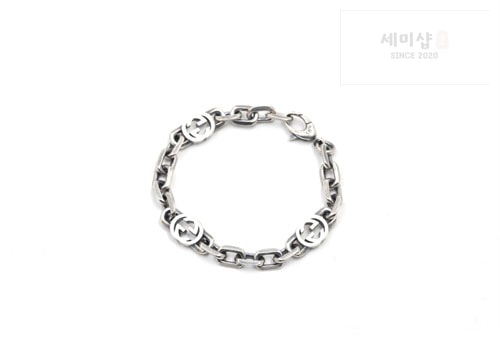 Gucci 구찌 스털링 인터로킹 G 실버 팔찌 악세사리 2번 이미지
