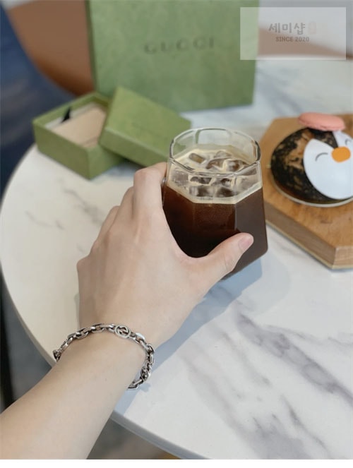 Gucci 구찌 스털링 인터로킹 G 실버 팔찌 악세사리 9번 이미지