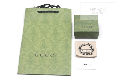 Gucci 구찌 스털링 인터로킹 G 실버 팔찌 악세사리 7번 이미지