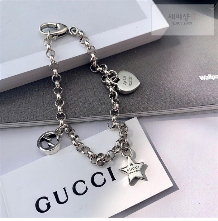Gucci 구찌 인터로킹 G 실버 팔찌 레플리카 5번 이미지 - 악세사리 | 세미샵 레플리카 사이트