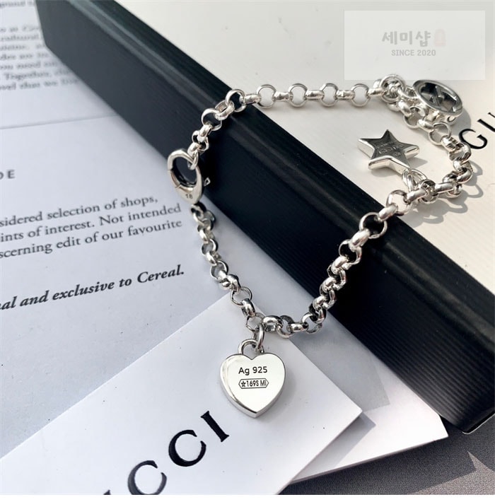 Gucci 구찌 인터로킹 G 실버 팔찌 레플리카 6번 이미지 - 악세사리 | 세미샵 레플리카 사이트