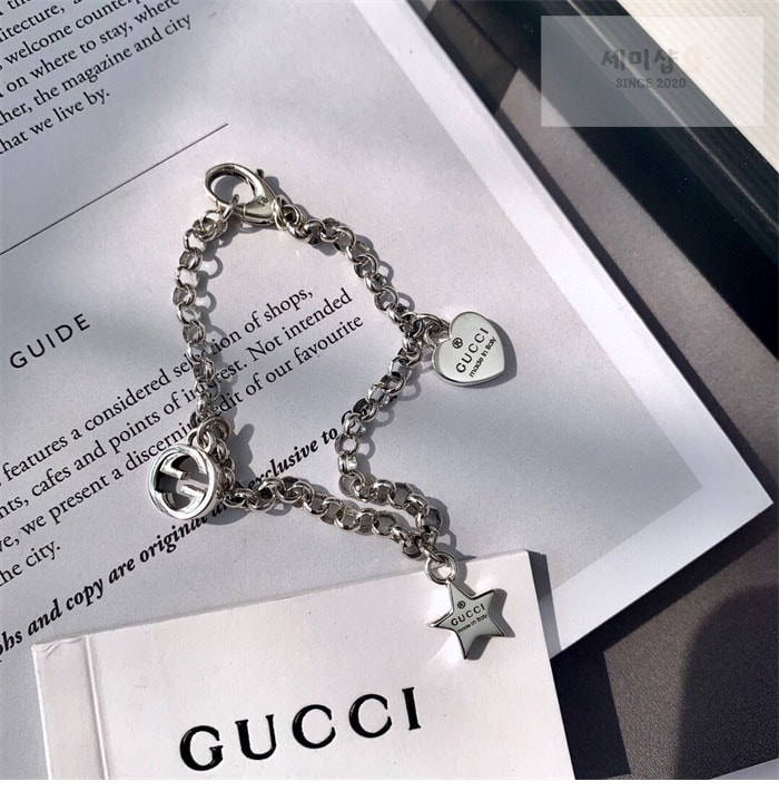 Gucci 구찌 인터로킹 G 실버 팔찌 레플리카 8번 이미지 - 악세사리 | 세미샵 레플리카 사이트
