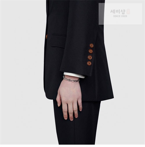 Gucci 구찌 인터로킹 G 실버 팔찌 악세사리 6번 이미지