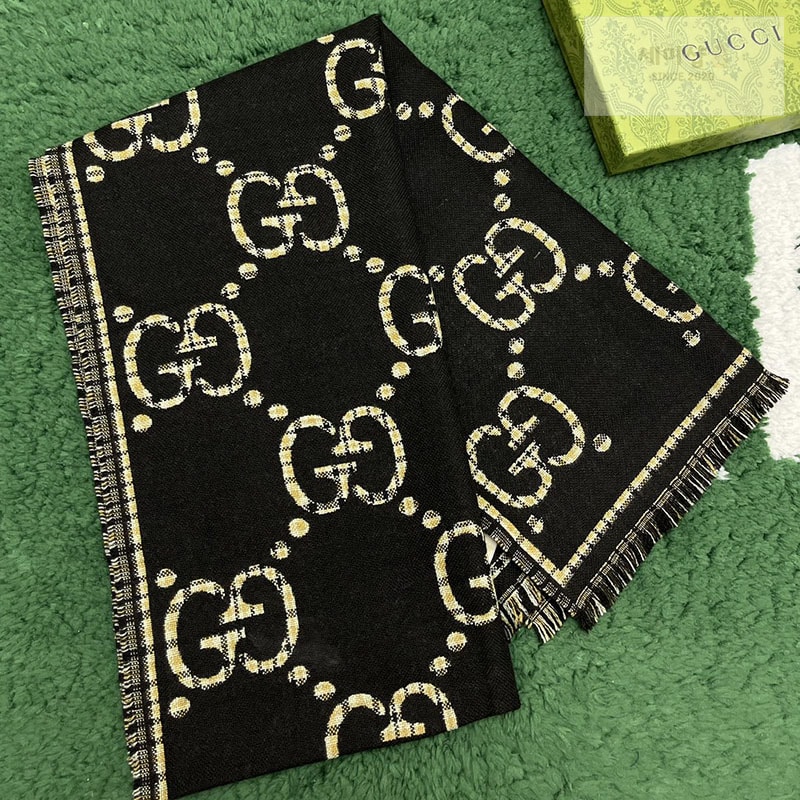 Gucci 구찌 체크 GG 울 스카프 악세사리 1번 이미지