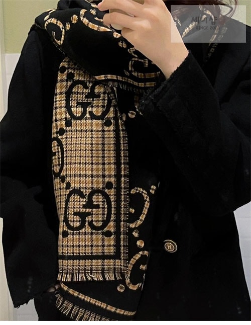Gucci 구찌 체크 GG 울 스카프 악세사리 19번 이미지