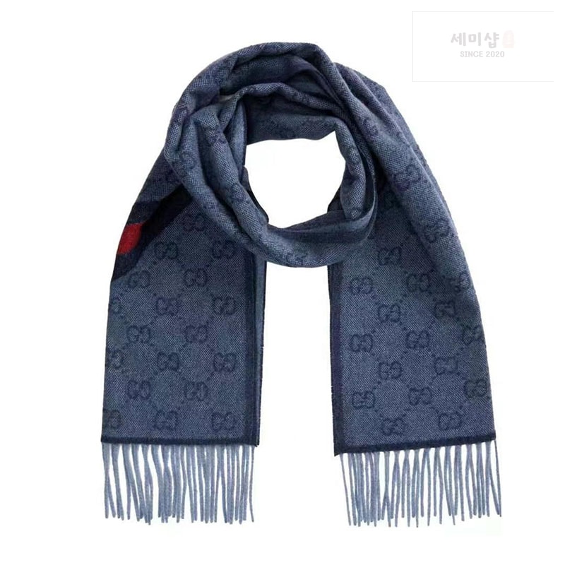 Gucci 구찌 GG 웹 울 머플러 악세사리 1번 이미지