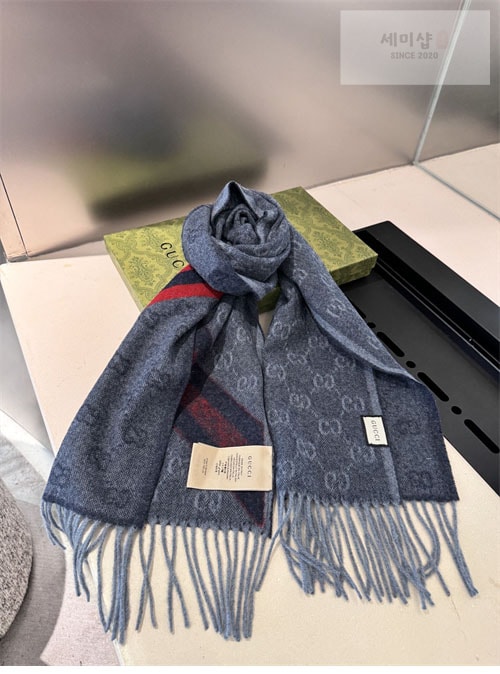 Gucci 구찌 GG 웹 울 머플러 악세사리 8번 이미지