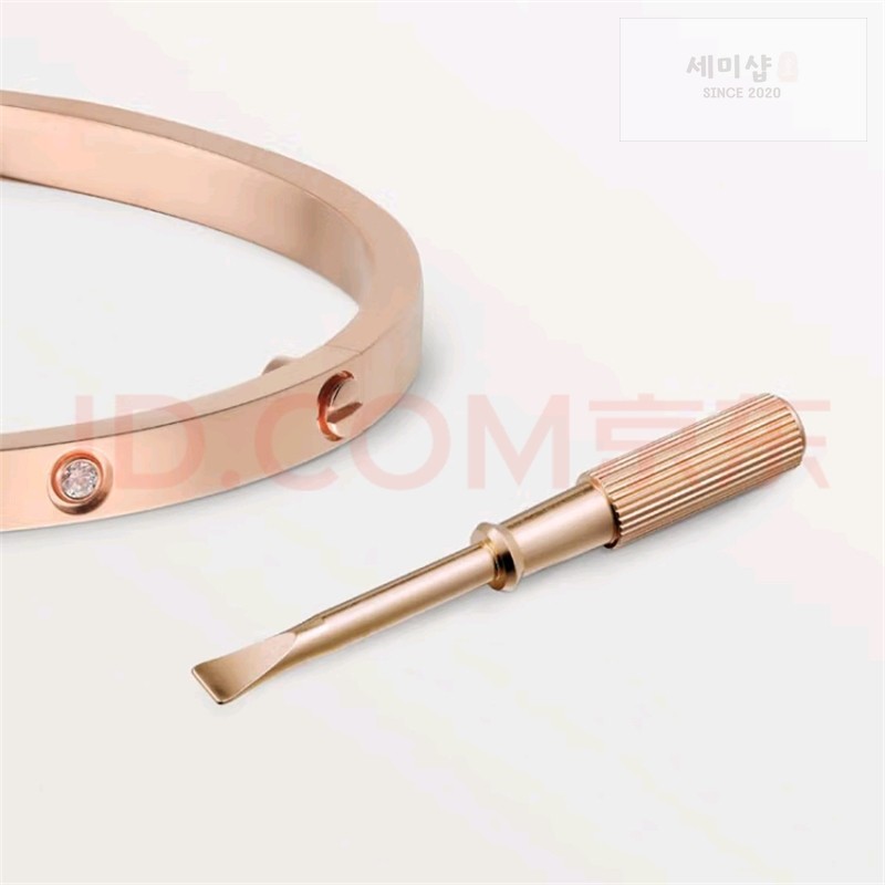 Cartier 까르띠에 러브 브레이슬릿 다이아몬드 옐로우 골드 악세사리 10번 이미지