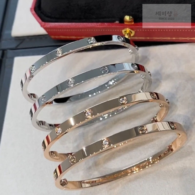 Cartier 까르띠에 Leve 브레이슬릿 SMALL모델 다이아몬드 레플리카 2번 이미지 - 악세사리 | 세미샵 레플리카 사이트