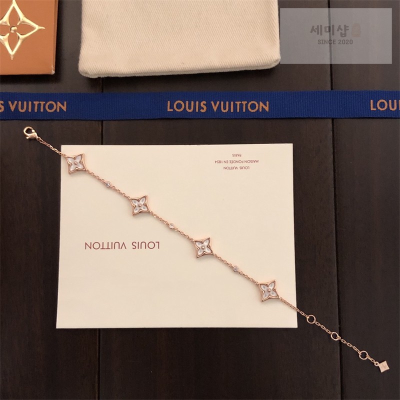 Louis Vuitton 루이비통 블라썸 스타 BB 브레이슬릿 핑크골드 악세사리 3번 이미지