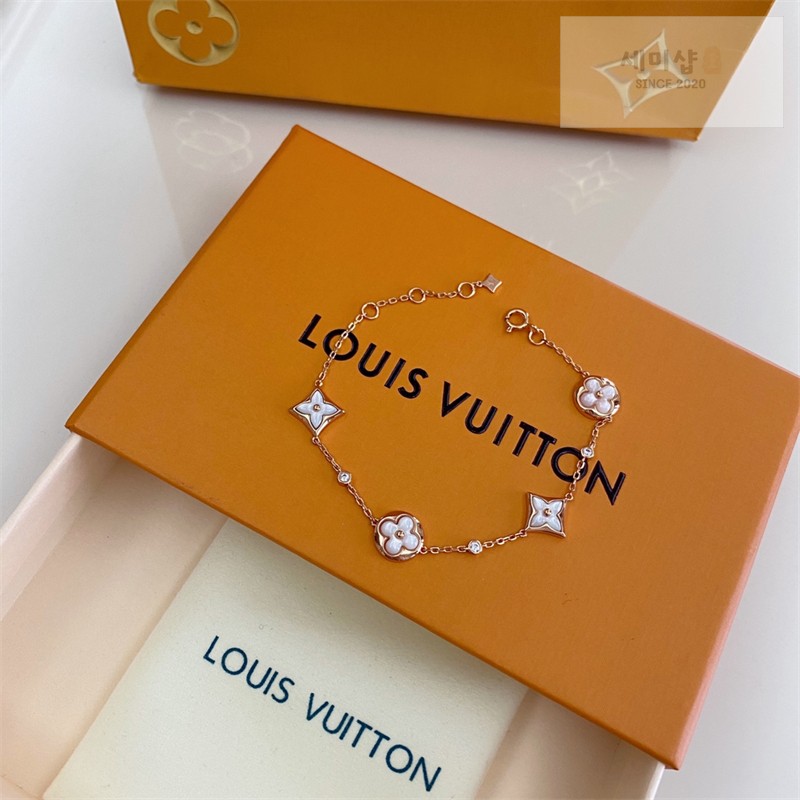 Louis Vuitton 루이비통 블라썸 스타 BB 브레이슬릿 핑크골드 악세사리 2번 이미지