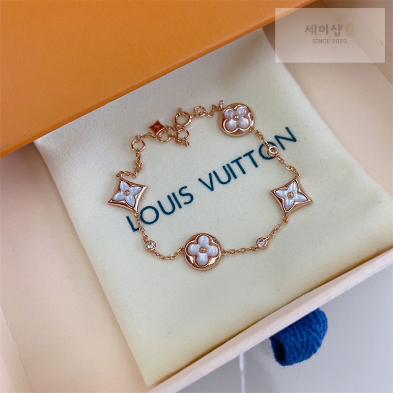 Louis Vuitton 루이비통 블라썸 스타 BB 브레이슬릿 핑크골드 악세사리 4번 이미지