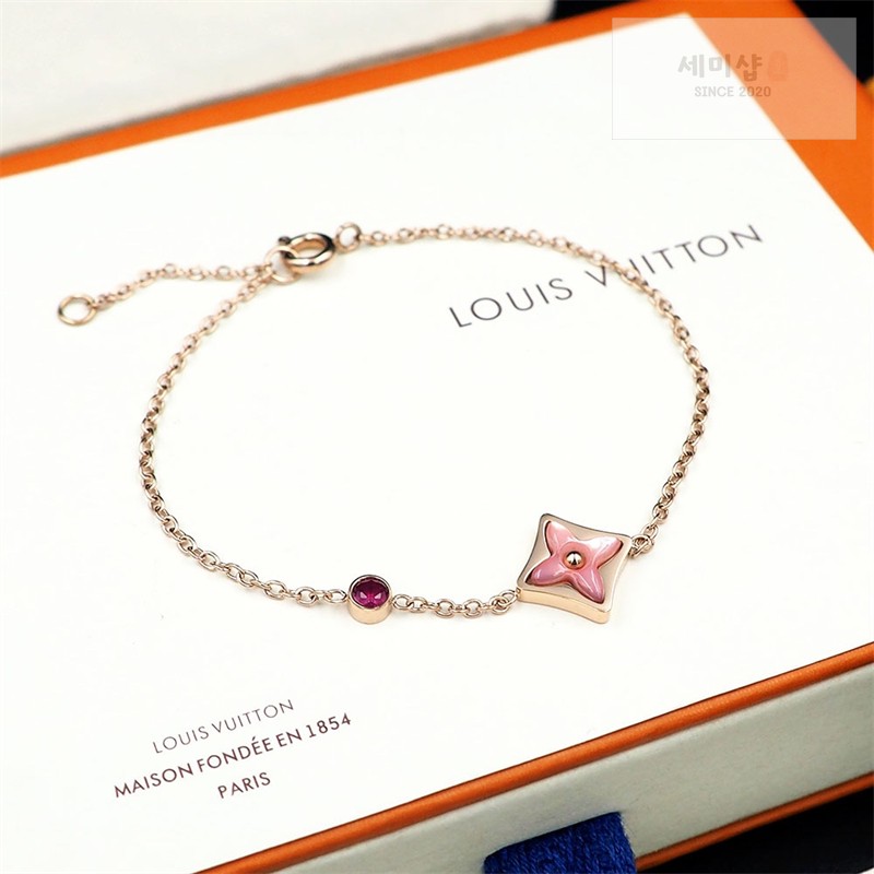 Louis Vuitton 루이비통 컬러 블라썸 BB 스타 팔찌 로즈 골드 악세사리 3번 이미지