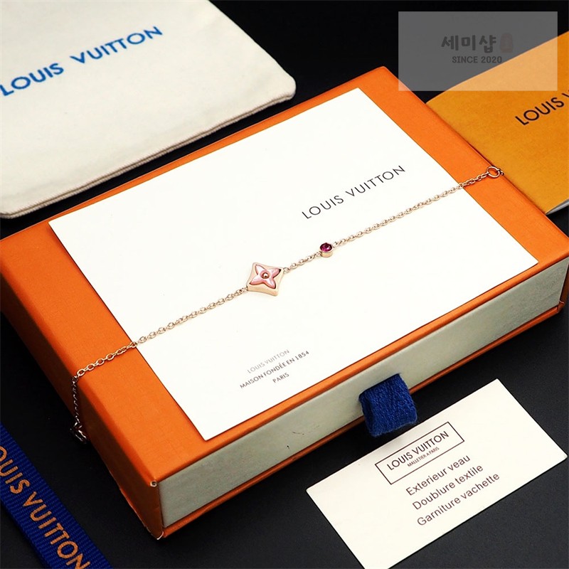 Louis Vuitton 루이비통 컬러 블라썸 BB 스타 팔찌 로즈 골드 악세사리 12번 이미지