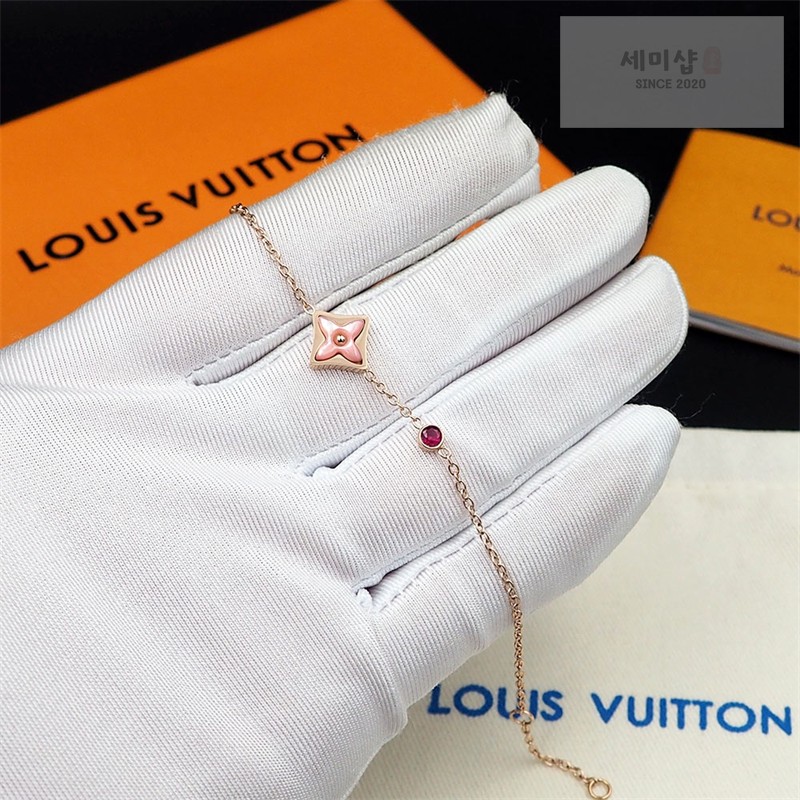 Louis Vuitton 루이비통 컬러 블라썸 BB 스타 팔찌 로즈 골드 악세사리 18번 이미지