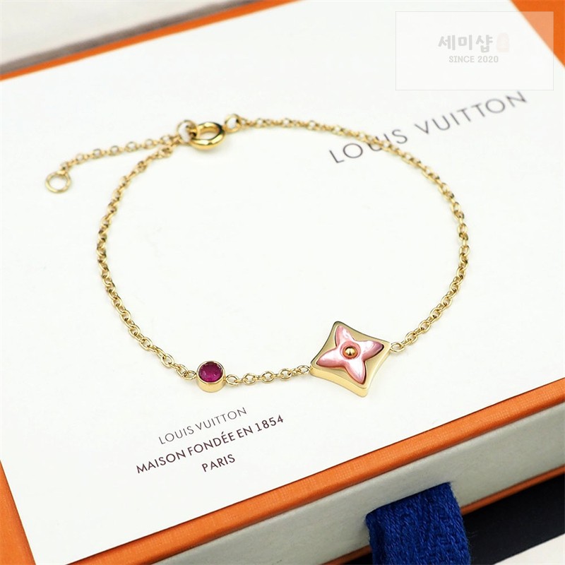 Louis Vuitton 루이비통 컬러 블라썸 BB 스타 팔찌 로즈 골드 악세사리 2번 이미지