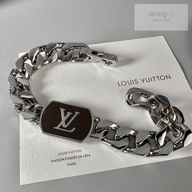 루이비통 루이비통 LV 쉐이드 브레이슬릿 실버메탈 악세사리 1번 이미지