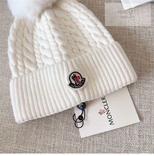 Moncler 몽클레어 로고패치 울 폼폼 비니 악세사리 30번 이미지