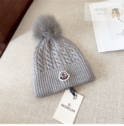 Moncler 몽클레어 로고패치 울 폼폼 비니 악세사리 10번 이미지