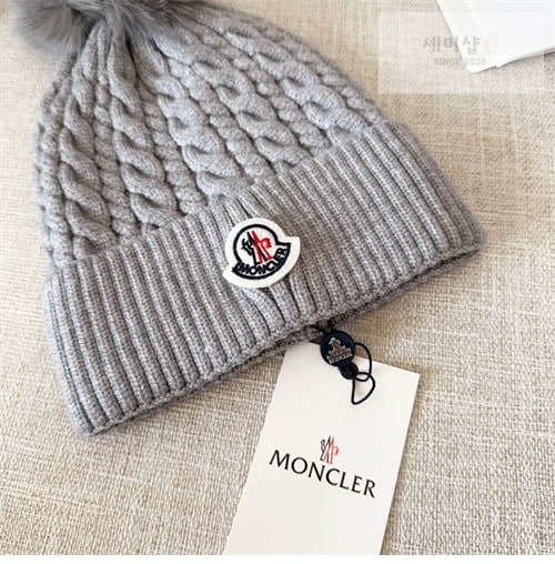 Moncler 몽클레어 로고패치 울 폼폼 비니 악세사리 11번 이미지