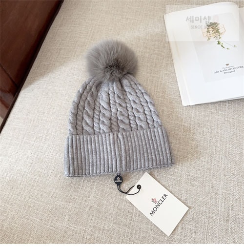 Moncler 몽클레어 로고패치 울 폼폼 비니 악세사리 28번 이미지