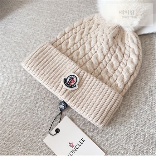 Moncler 몽클레어 로고패치 울 폼폼 비니 악세사리 15번 이미지