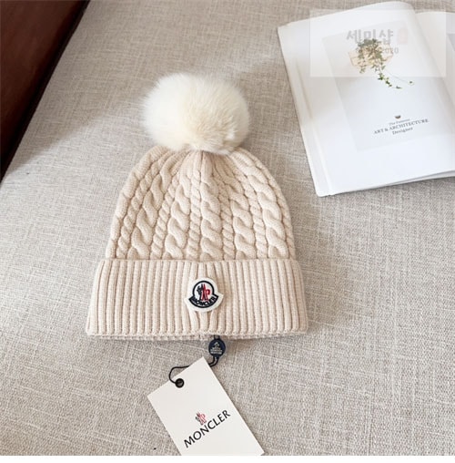 Moncler 몽클레어 로고패치 울 폼폼 비니 악세사리 17번 이미지