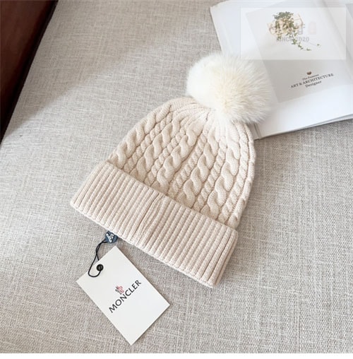 Moncler 몽클레어 로고패치 울 폼폼 비니 악세사리 29번 이미지