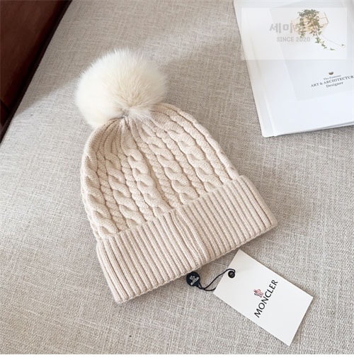 Moncler 몽클레어 로고패치 울 폼폼 비니 악세사리 31번 이미지