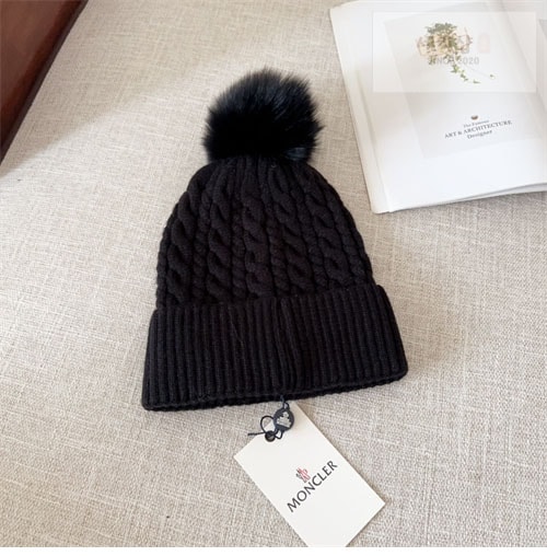 Moncler 몽클레어 로고패치 울 폼폼 비니 악세사리 21번 이미지