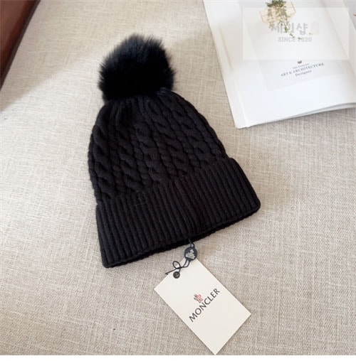 Moncler 몽클레어 로고패치 울 폼폼 비니 악세사리 22번 이미지