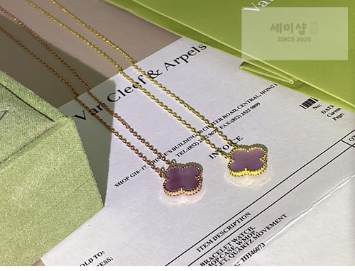 Van Cleef Arpels 반클리프 아펠 알함브라 목걸이 레플리카 4번 이미지 - 악세사리 | 세미샵 레플리카 사이트