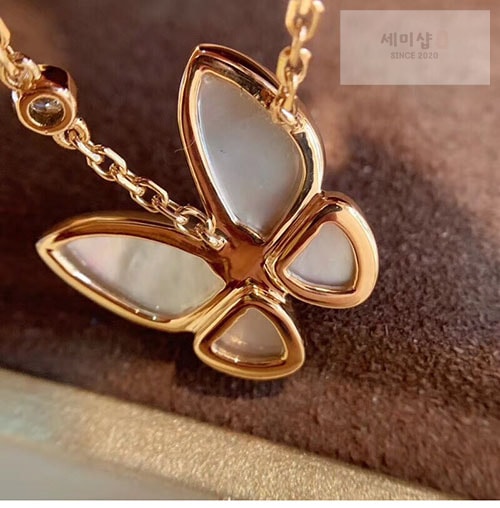 Van Cleef Arpels 반클리프 아펠 love 리본 목걸이 악세사리 4번 이미지