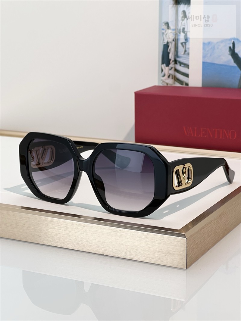 Valentino 발렌티노 V-로고 지오메트릭 선글라스 VG0003SA 1# 악세사리 10번 이미지