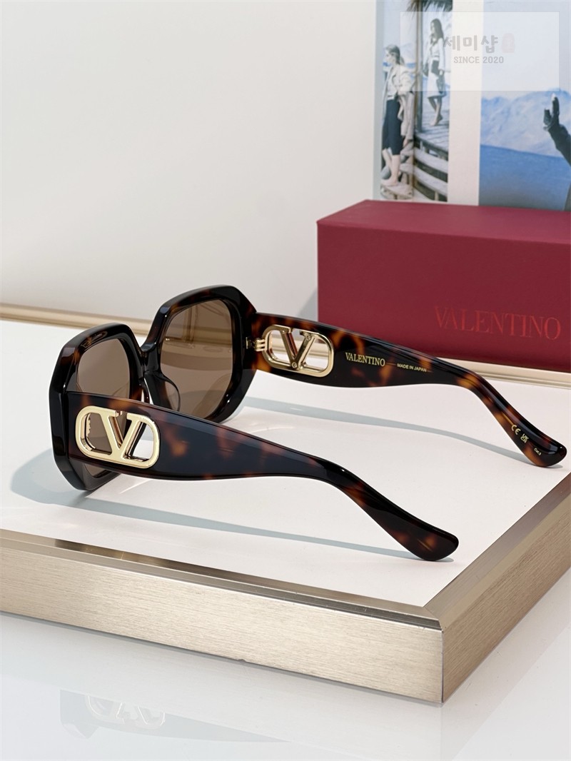 Valentino 발렌티노 V-로고 지오메트릭 선글라스 VG0003SA 1# 악세사리 9번 이미지