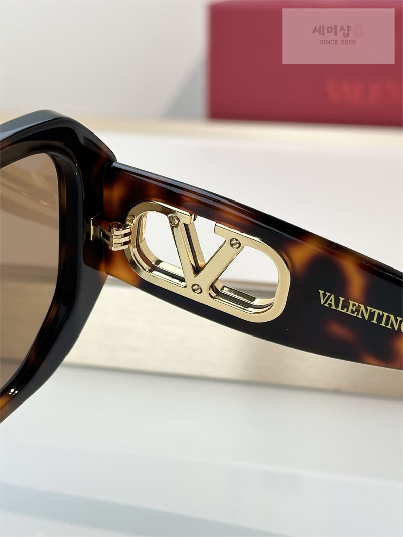 Valentino 발렌티노 V-로고 지오메트릭 선글라스 VG0003SA 1# 악세사리 14번 이미지