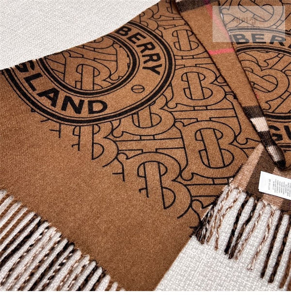 Burberry 버버리 모노그램 리버시블 캐시미어 머플러 스카프 악세사리 3번 이미지