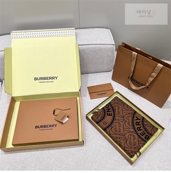 Burberry 버버리 모노그램 리버시블 캐시미어 머플러 스카프 악세사리 8번 이미지