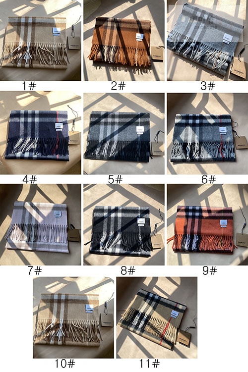 Burberry 버버리 체크 캐시미어 머플러 스카프 11컬러 레플리카 1번 이미지 - 악세사리 | 세미샵 레플리카 사이트