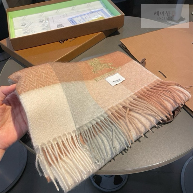 Burberry 버버리 체크 EKD 캐시미어 스카프 머플러 1# 악세사리 2번 이미지